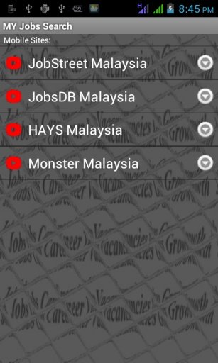 MY Jobs Search截图5