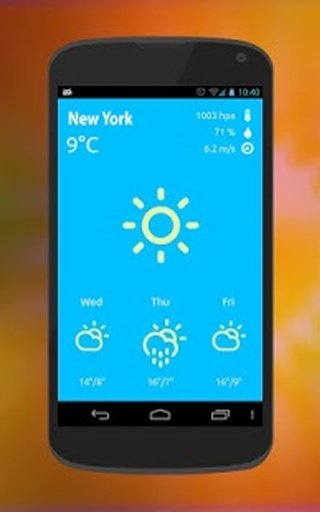 Weather App For Android截图5