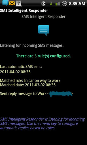 SMS Intelligent Responder-Free截图2