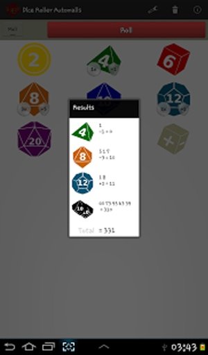 Dice Roller RPG Automails截图8