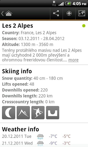 Ski Map - winter resorts截图7