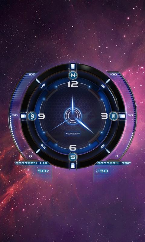 Andromeda Space Live Wallpaper截图6