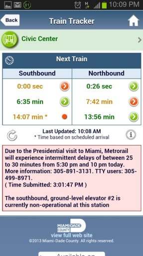 Miami-Dade Transit Tracker截图4