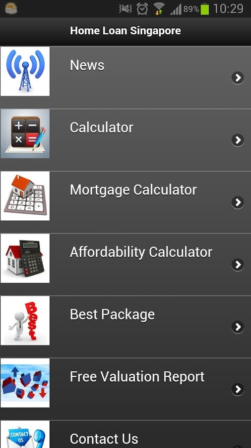 Singapore Mortgage Calculator截图1