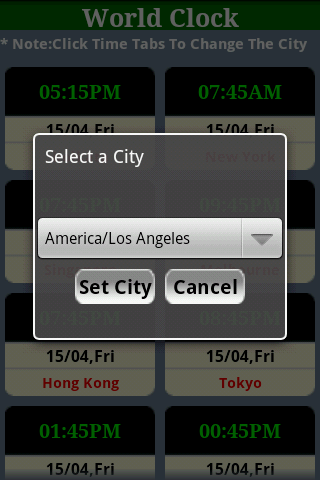 World Clock Lite截图3