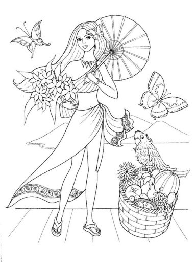 Hay Princess Day Coloring截图2