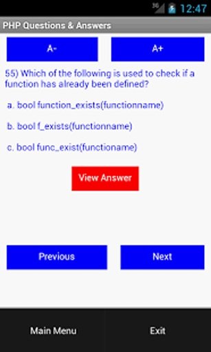 PHP Questions &amp; Answers截图7