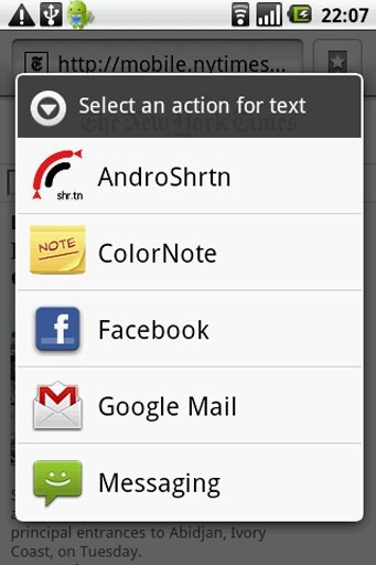 AndroShrtn URL Shortener截图4