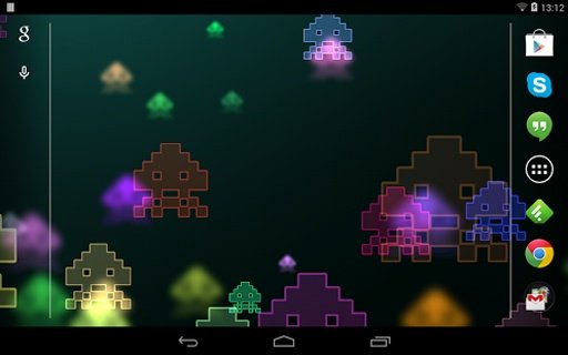 Space Invaders Live Wallpaper截图8