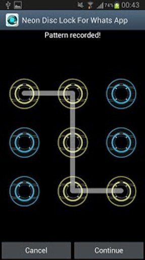 Neon Disc Lock Chat截图5