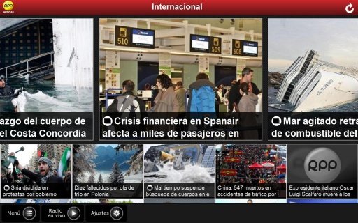 RPP Noticias Tablet截图1