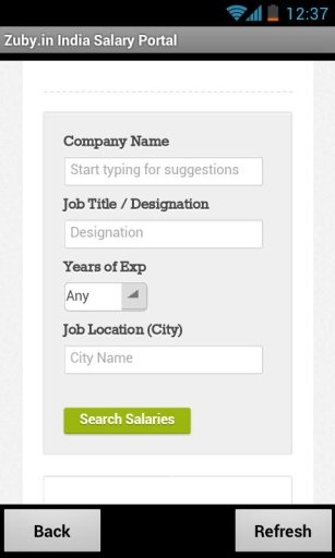 Zuby.in India Salary Portal截图6