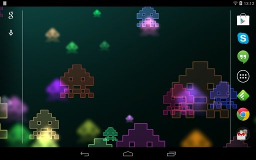 Space Invaders Live Wallpaper截图5