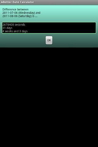A Better Date Calculator FREE截图2