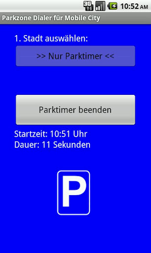 Parkzone Dialer f. Mobile City截图6