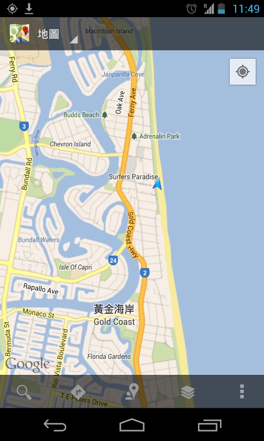 GoogleMap截图1