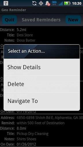 Geo Reminders截图4