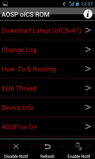 AOSP oICS NS4G ROM Toolbox截图2