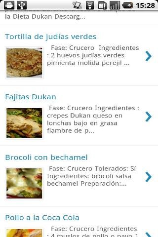 Recetas Dukan截图4