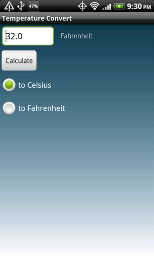 Simple Temperature Convert截图2