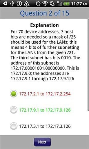 CCNA考试准备的问题截图1