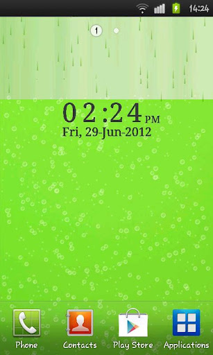 BatteryIndicator LiveWallpaper截图1