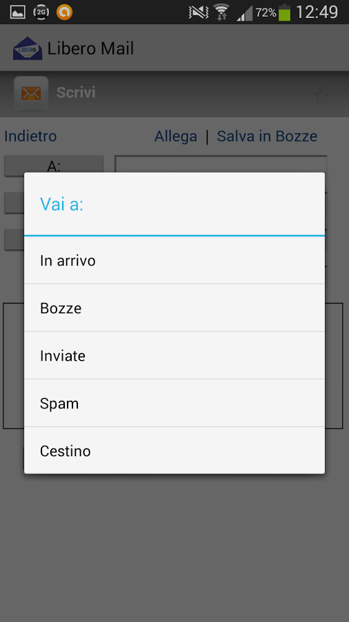 Libero Mail (CON ALLEGATI)截图3