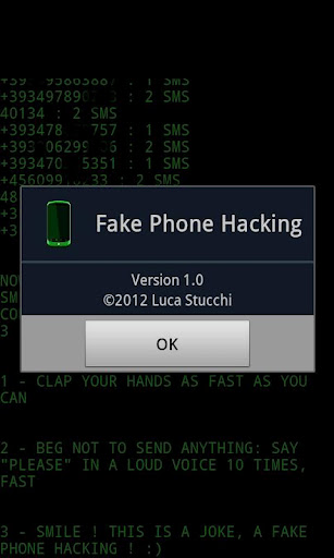 Fake Phone Hacking截图2