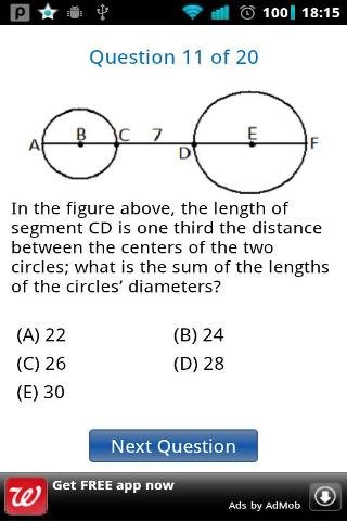 SAT Math Quiz 3截图1