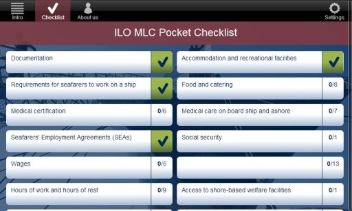 ILO MLC Pocket Checklist截图4