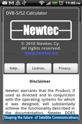 DVB-S2 Calculator截图1