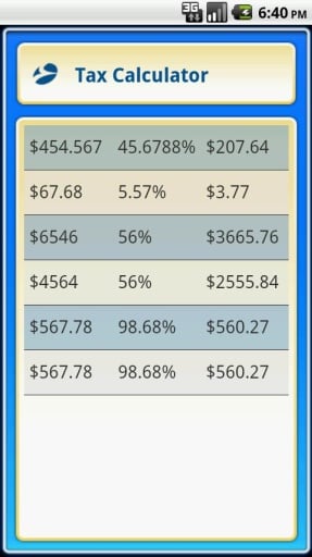 Easy Tax Calculator截图2