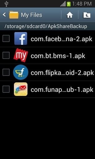 Apk Sender/Share/Backup Free截图5