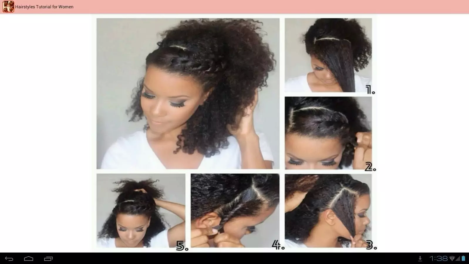 Hairstyles Tutorial for Women截图4