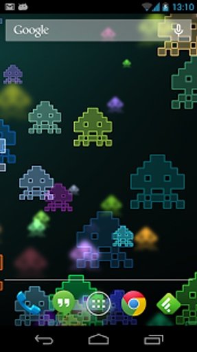 Space Invaders Live Wallpaper截图4