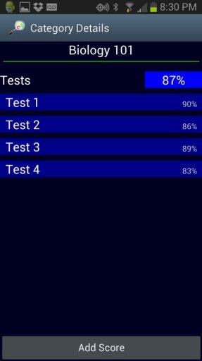 Grade Tracker 4.0截图3