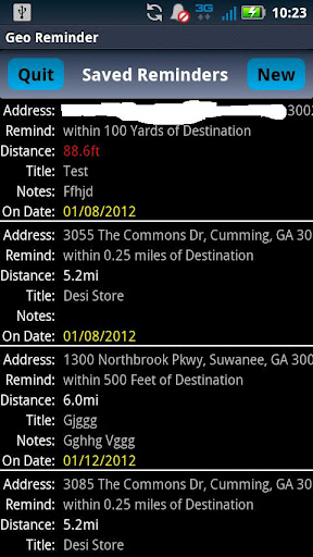 Geo Reminders截图7