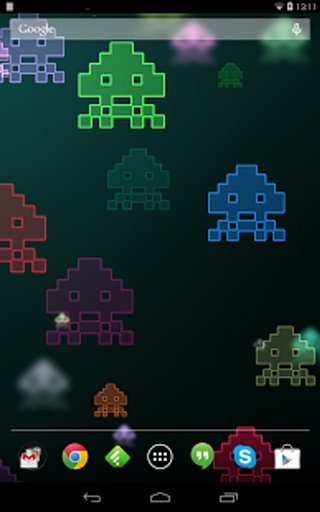 Space Invaders Live Wallpaper截图7