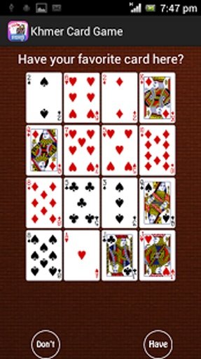 Khmer Game Card截图6