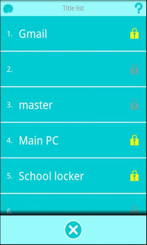 Password Pad截图2