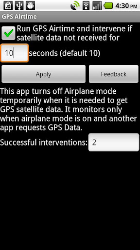 GPS Airtime截图1