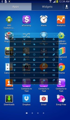 Floating Emoticons Widget Demo截图6