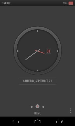 Moderno - Zooper Widget Skin截图4