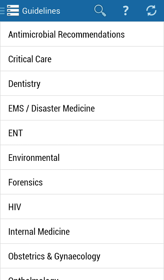 Emergency Medicine Guidance截图4