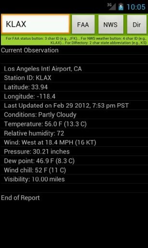 Airport Status and Weather截图2