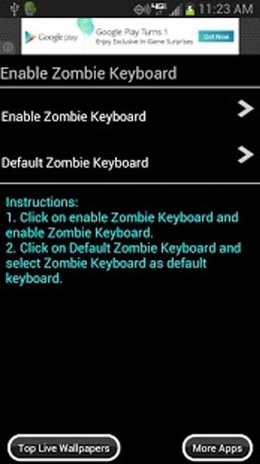 Zombie Keyboard截图3