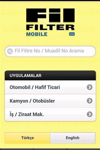 Fil Filter Mobile V1.0截图1