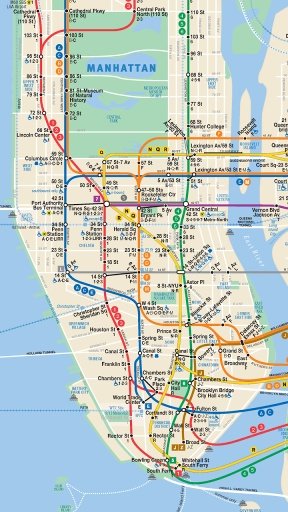 纽约地铁路线图截图4
