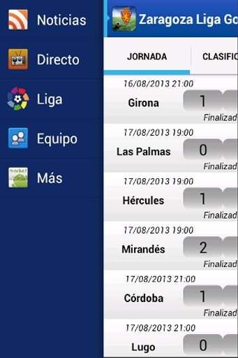 Zaragoza Liga Gol截图3