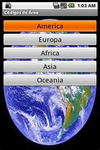 International Area Code截图2